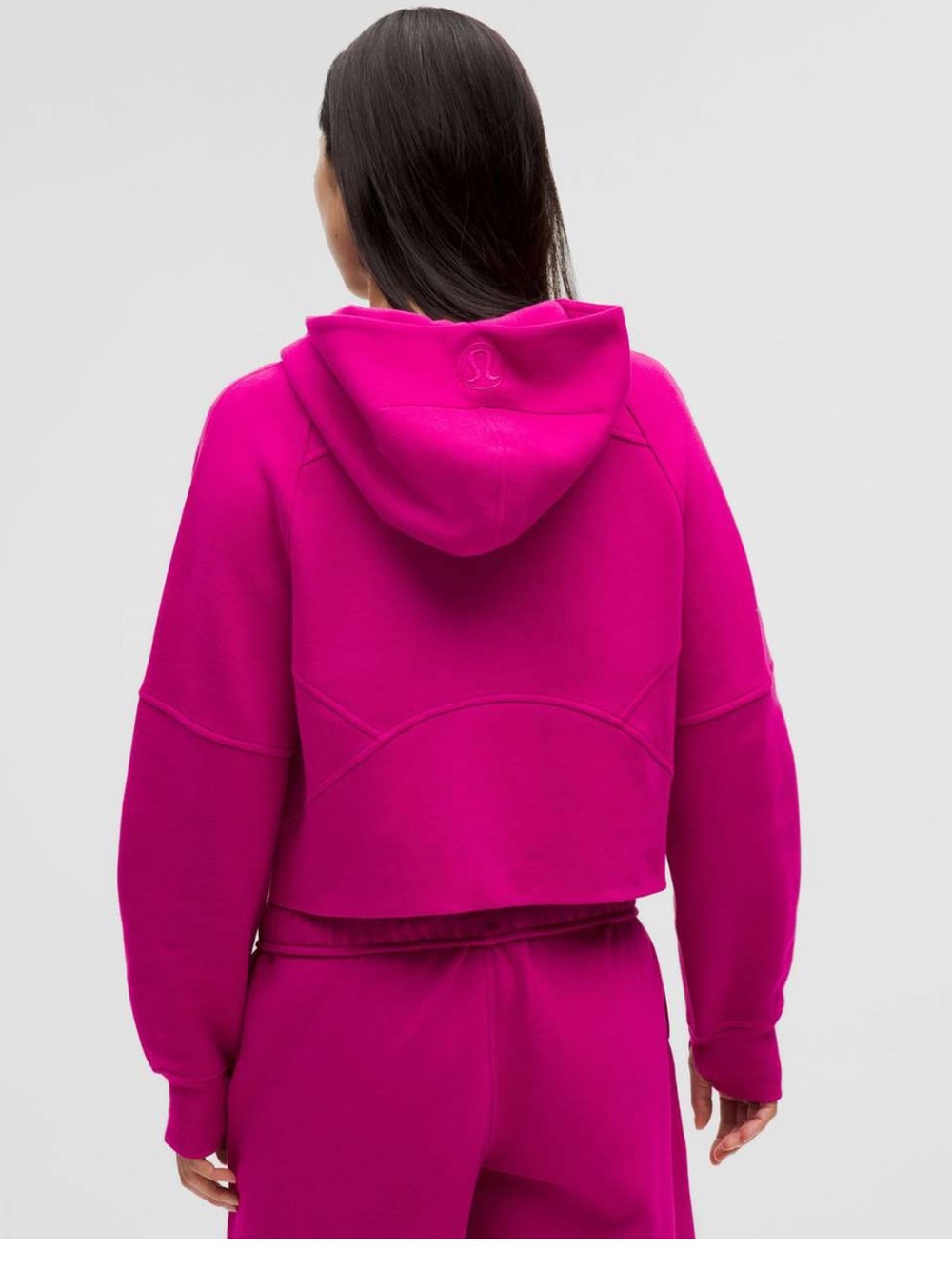 Lululemon Scuba Oversized Cropped Half Zip Hoodie Women’s Size XS/S